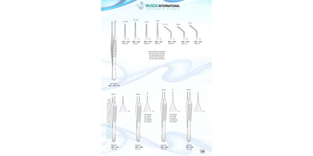 Tissue and Dressing Forceps